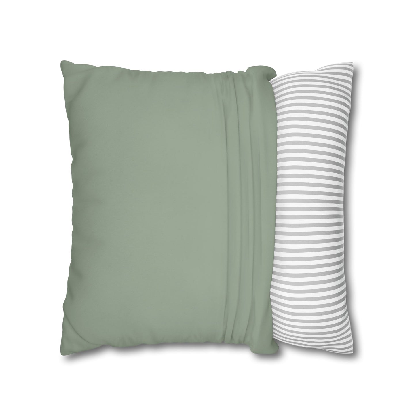 Soft Sage Pillow Cover | Solid Canvas Neutral, Spring 2026 Color Palette