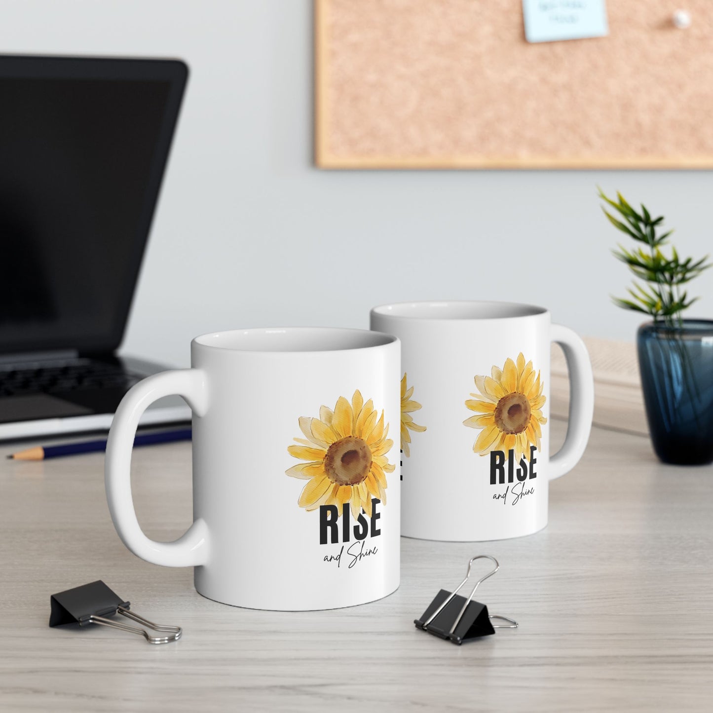 Rise and Shine Coffee Mug – Motivational Morning Cup for Daily Joy