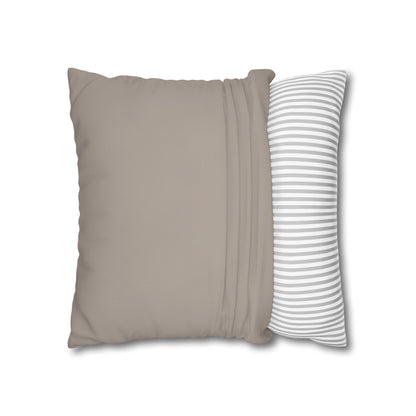 Mushroom Pillow Cover | Solid Canvas Neutral, Spring 2026 Color Palette
