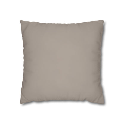 Mushroom Pillow Cover | Solid Canvas Neutral, Spring 2026 Color Palette
