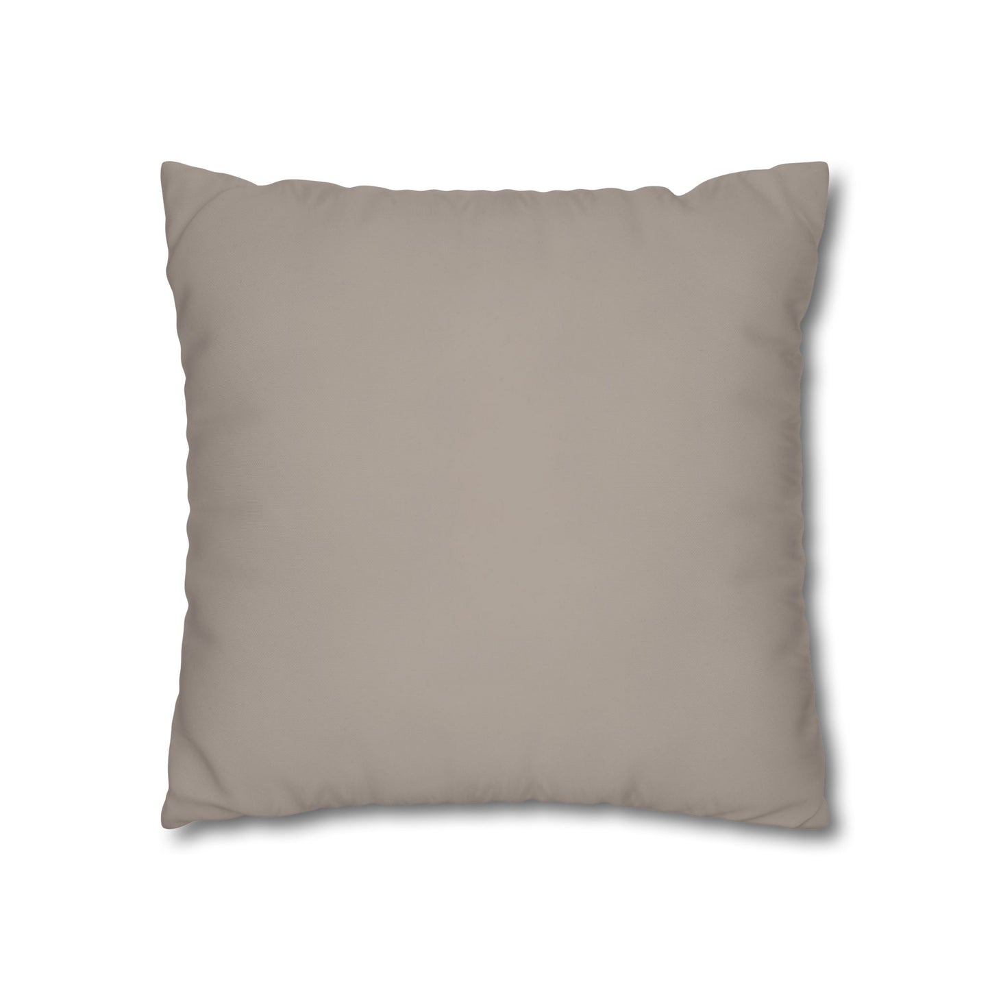 Mushroom Pillow Cover | Solid Canvas Neutral, Spring 2026 Color Palette