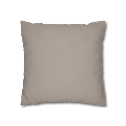 Mushroom Pillow Cover | Solid Canvas Neutral, Spring 2026 Color Palette