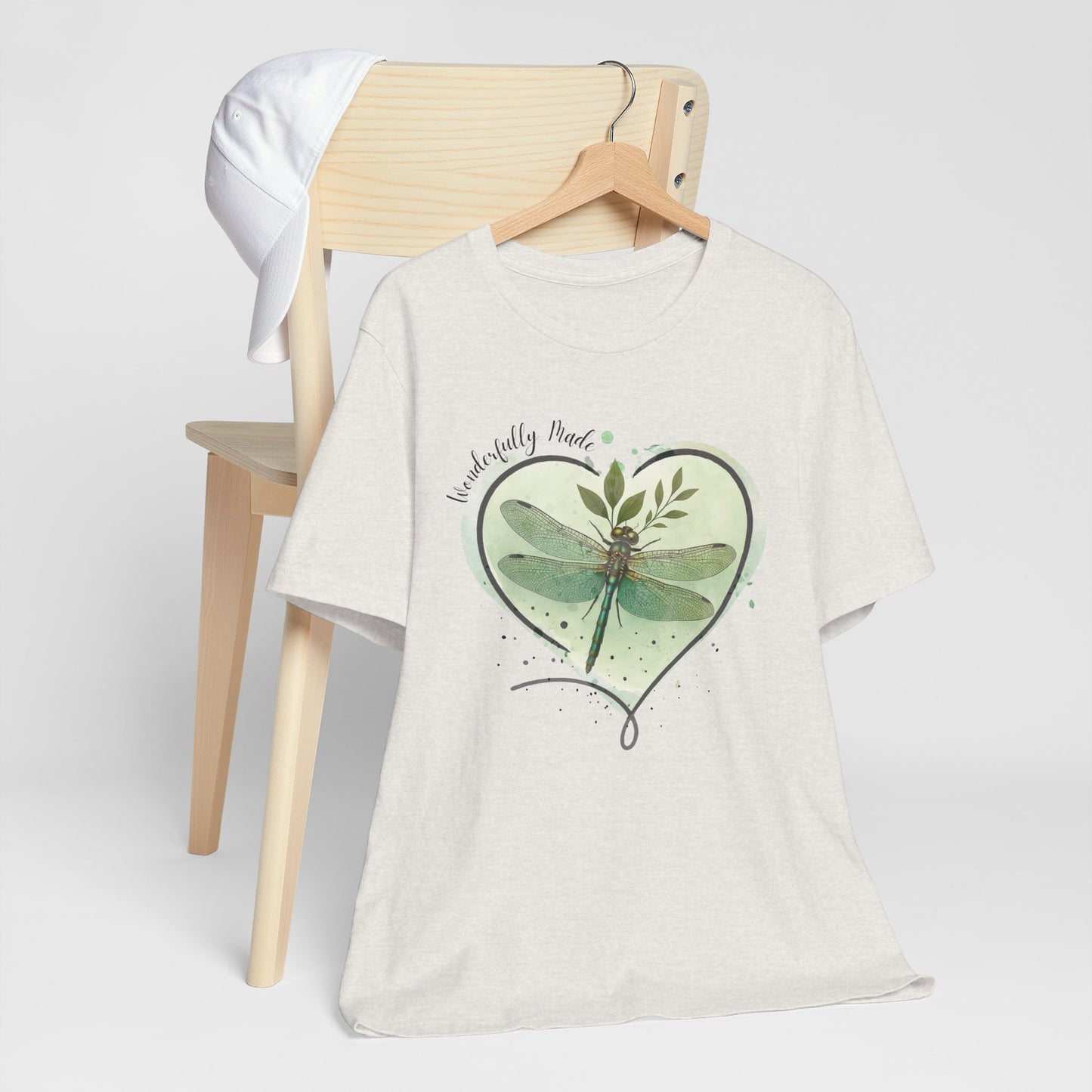 RELAXED FIT - Wonderfully Made Dragonfly Shirt – Christian Heart Tee