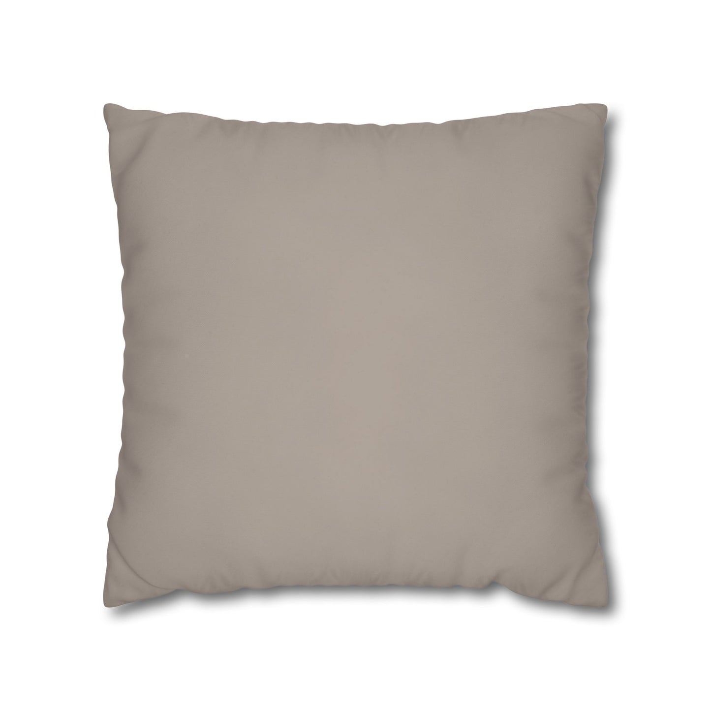 Mushroom Pillow Cover | Solid Canvas Neutral, Spring 2026 Color Palette