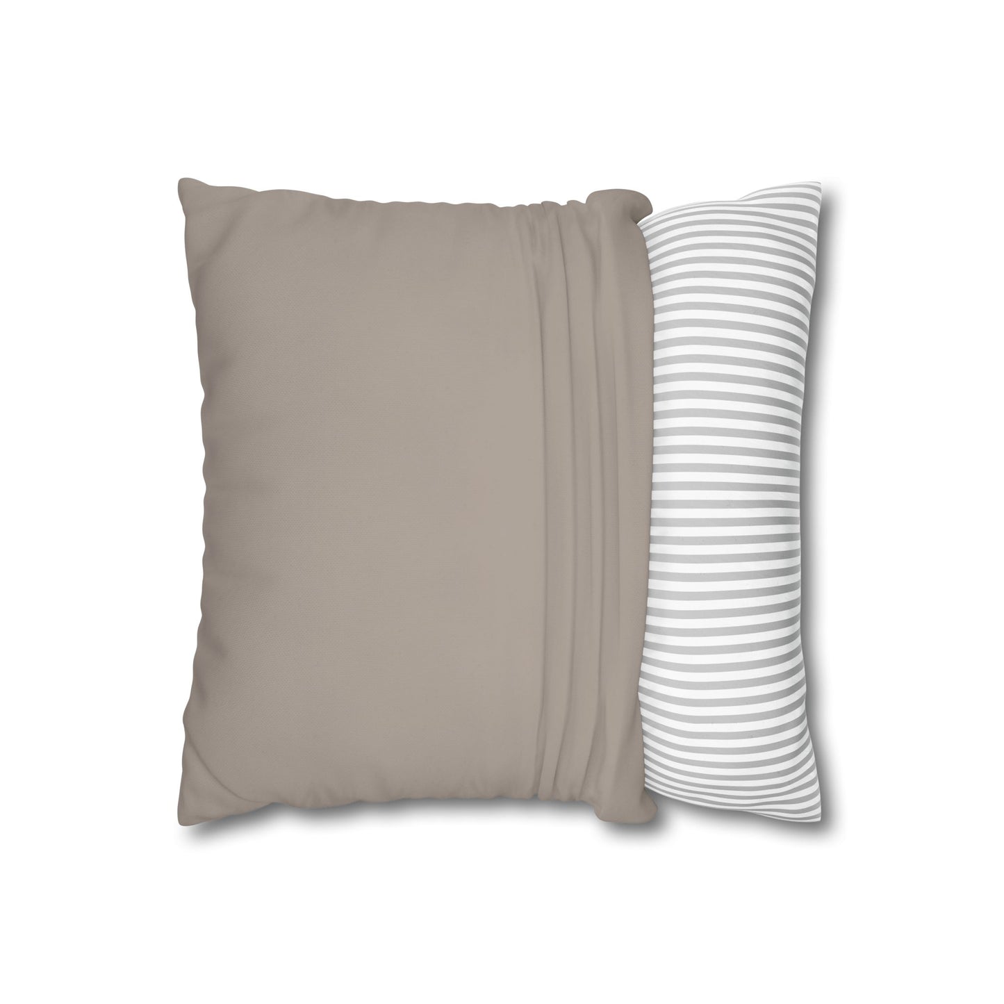 Mushroom Pillow Cover | Solid Canvas Neutral, Spring 2026 Color Palette