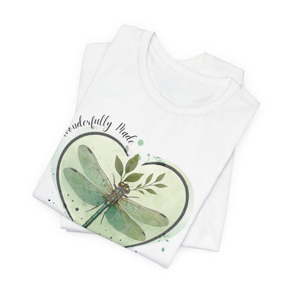 RELAXED FIT - Wonderfully Made Dragonfly Shirt – Christian Heart Tee
