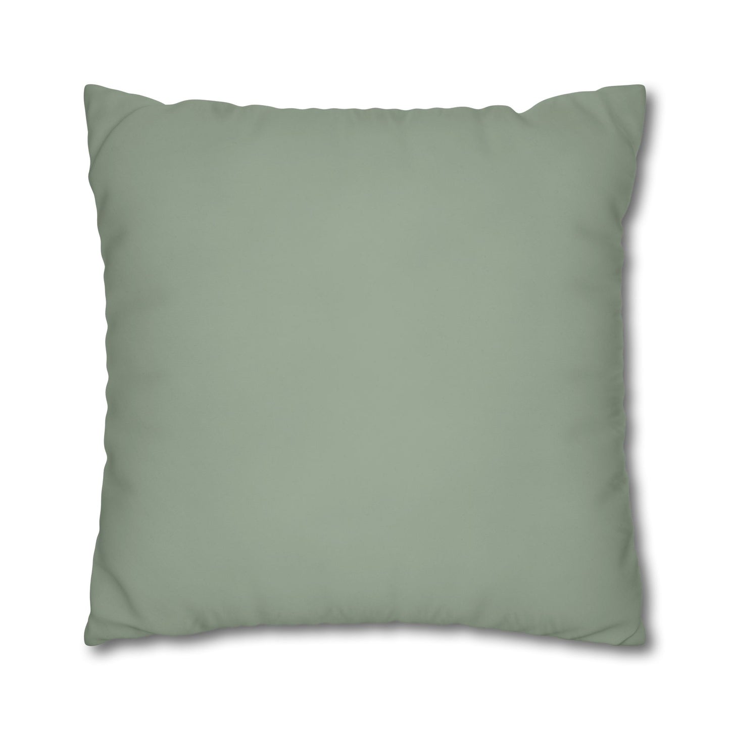 Soft Sage Pillow Cover | Solid Canvas Neutral, Spring 2026 Color Palette