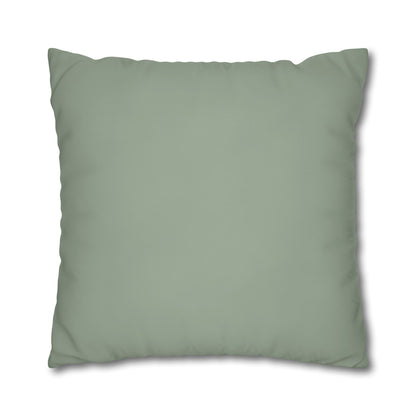 Soft Sage Pillow Cover | Solid Canvas Neutral, Spring 2026 Color Palette