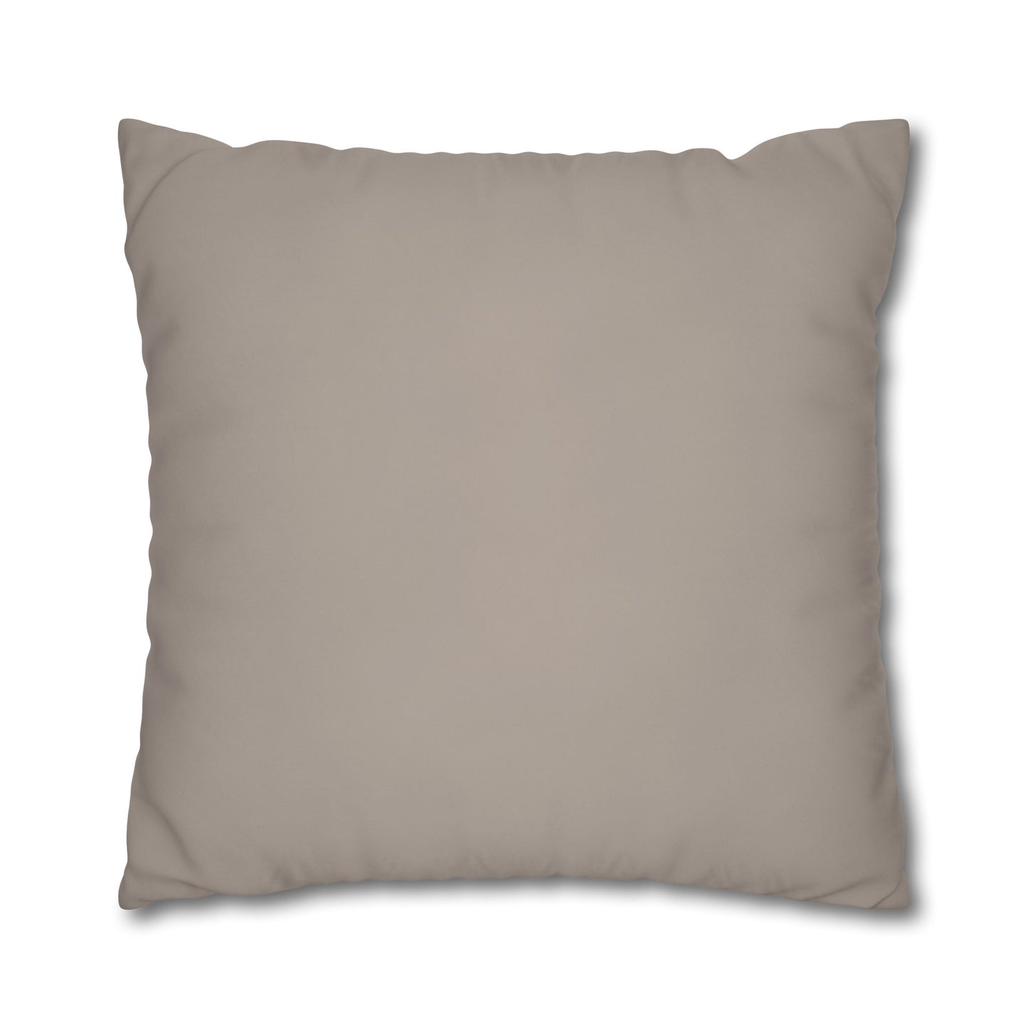 Mushroom Pillow Cover | Solid Canvas Neutral, Spring 2026 Color Palette