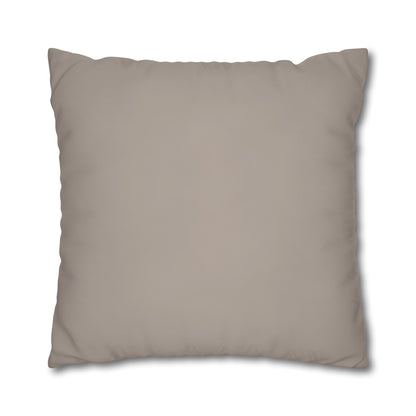 Mushroom Pillow Cover | Solid Canvas Neutral, Spring 2026 Color Palette