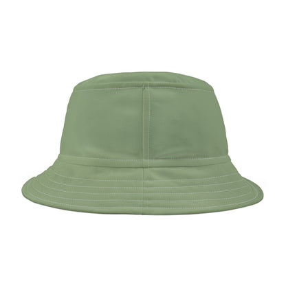 Stylish Leaf & Harmony Garden Therapy Bucket Hat, Summer Accessory, Floral Hat Gift for Nature Lovers, Trendy Sun Protection