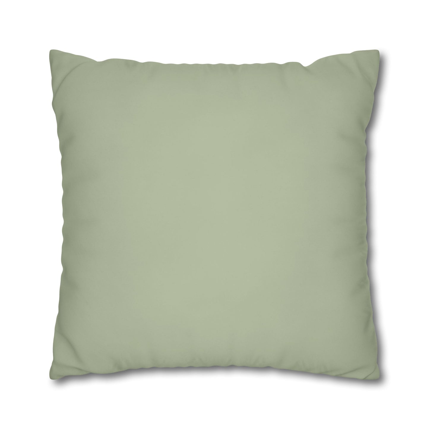 Pale Moss Pillow Cover | Solid Canvas Neutral, Spring 2026 Color Palette