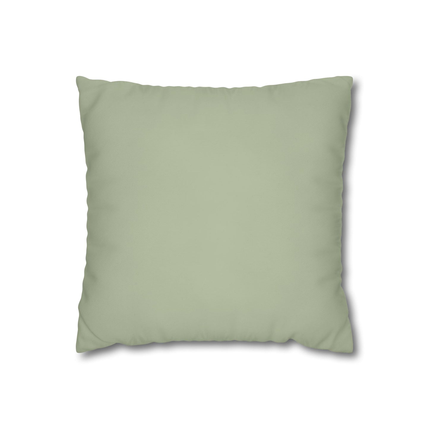 Pale Moss Pillow Cover | Solid Canvas Neutral, Spring 2026 Color Palette
