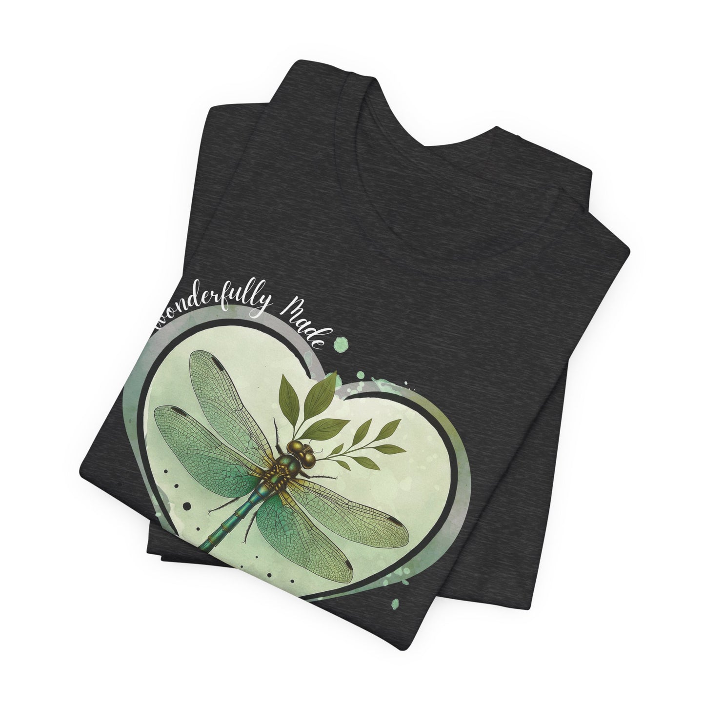 RELAXED FIT - Wonderfully Made Dragonfly Shirt – Christian Heart Tee