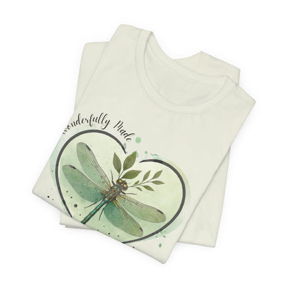 RELAXED FIT - Wonderfully Made Dragonfly Shirt – Christian Heart Tee