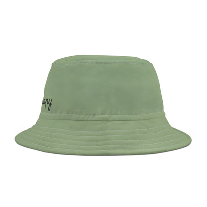 Stylish Leaf & Harmony Garden Therapy Bucket Hat, Summer Accessory, Floral Hat Gift for Nature Lovers, Trendy Sun Protection