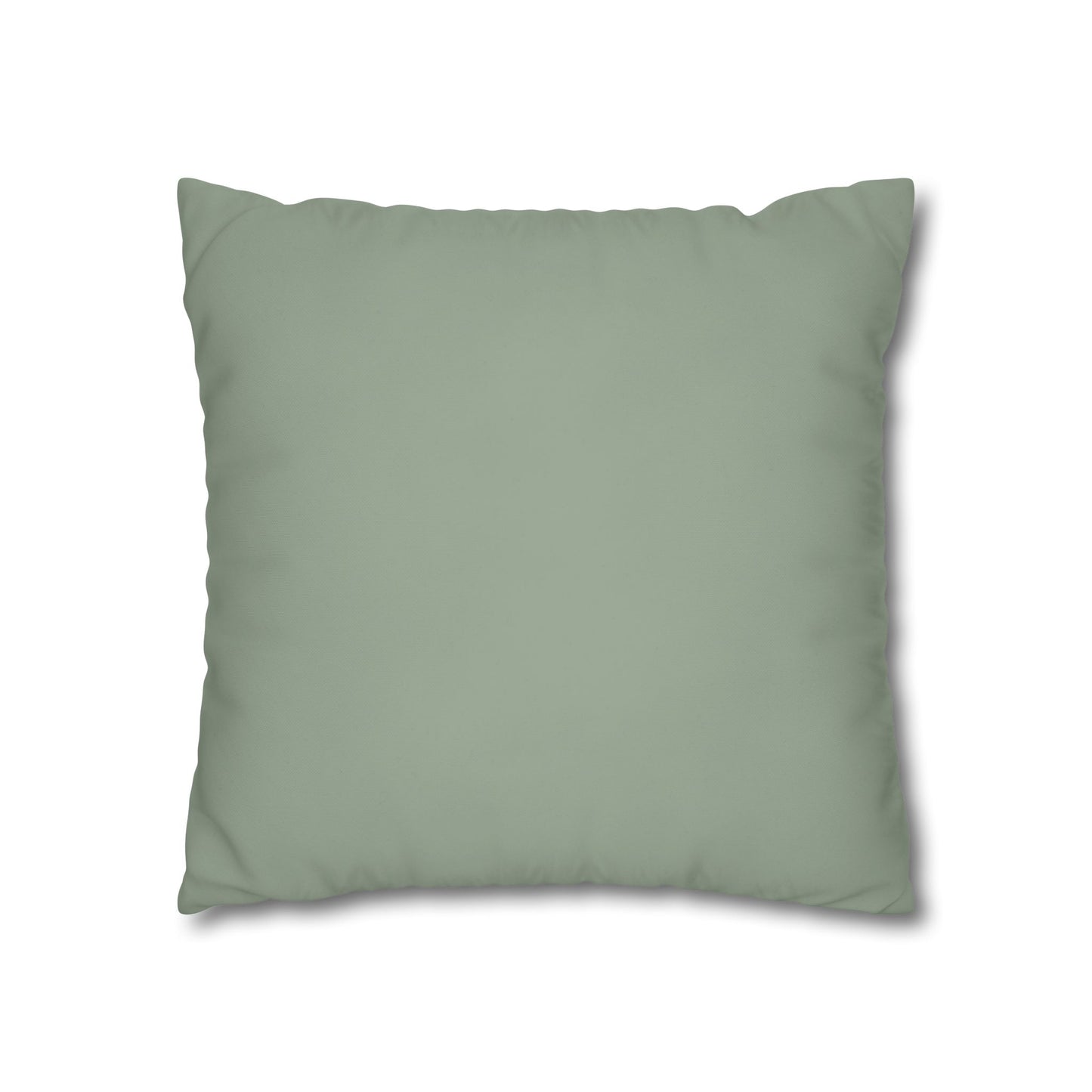 Soft Sage Pillow Cover | Solid Canvas Neutral, Spring 2026 Color Palette
