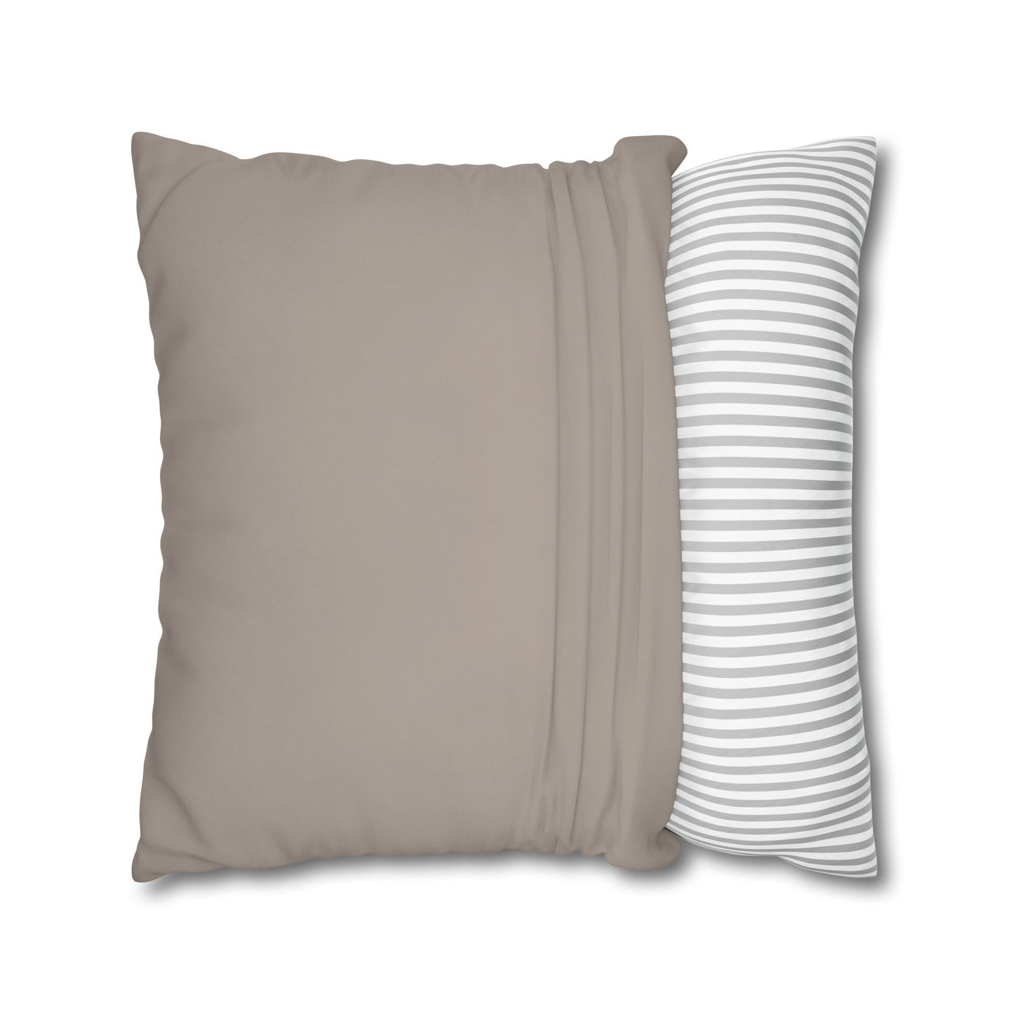 Mushroom Pillow Cover | Solid Canvas Neutral, Spring 2026 Color Palette