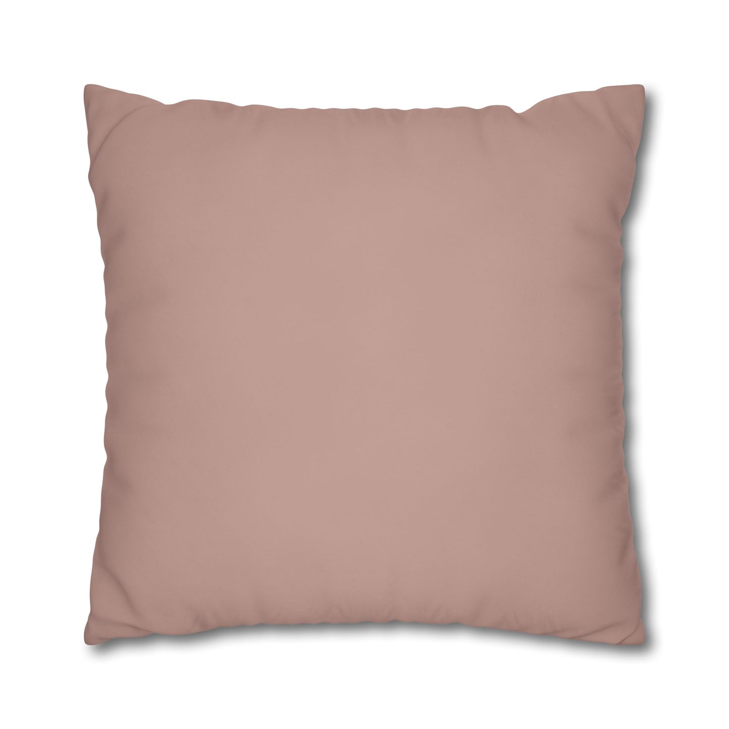 Clay Blush Pillow Cover | Solid Canvas Neutral, Spring 2026 Color Palette