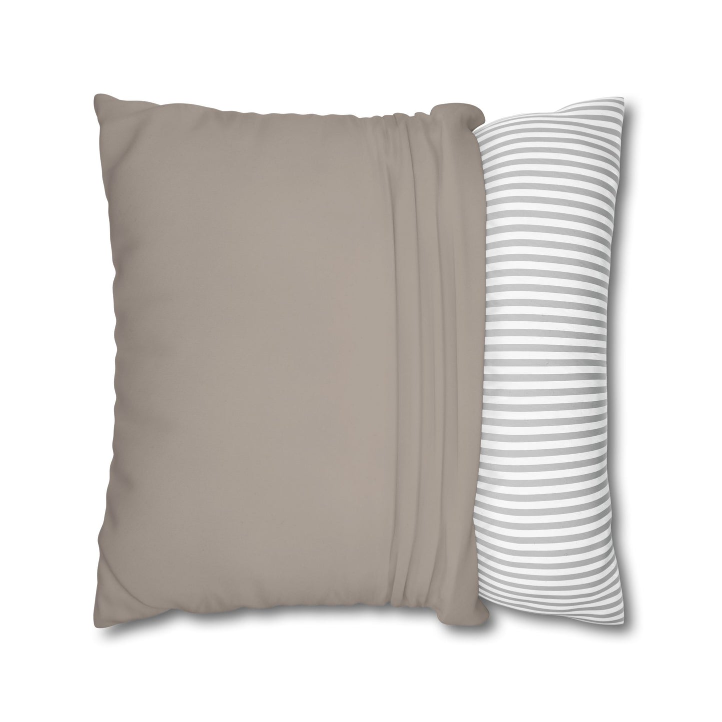 Mushroom Pillow Cover | Solid Canvas Neutral, Spring 2026 Color Palette