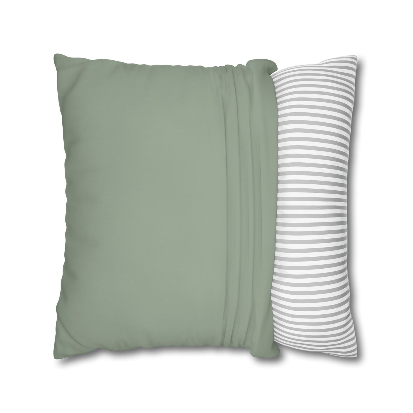 Soft Sage Pillow Cover | Solid Canvas Neutral, Spring 2026 Color Palette