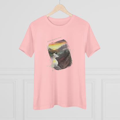 Rocky Mountain High T-Shirt – Hand-Painted Landscape Tee