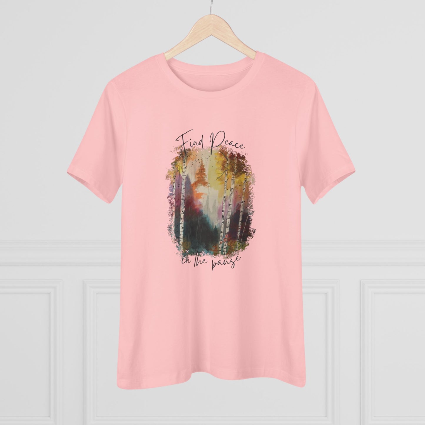 Find Peace in the Pause Tee – Women’s Relaxed Fit Bella Canvas
