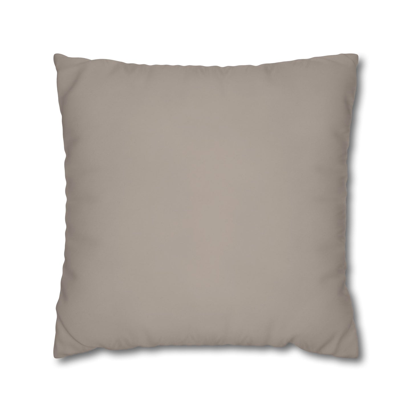 Mushroom Pillow Cover | Solid Canvas Neutral, Spring 2026 Color Palette