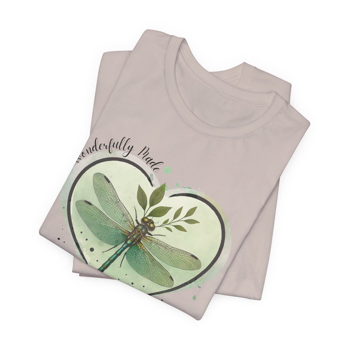 RELAXED FIT - Wonderfully Made Dragonfly Shirt – Christian Heart Tee