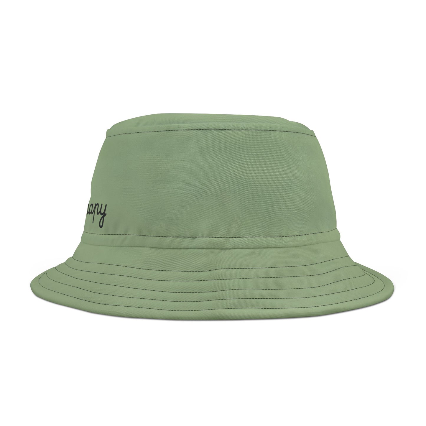 Stylish Leaf & Harmony Garden Therapy Bucket Hat, Summer Accessory, Floral Hat Gift for Nature Lovers, Trendy Sun Protection