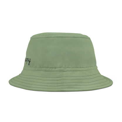 Stylish Leaf & Harmony Garden Therapy Bucket Hat, Summer Accessory, Floral Hat Gift for Nature Lovers, Trendy Sun Protection