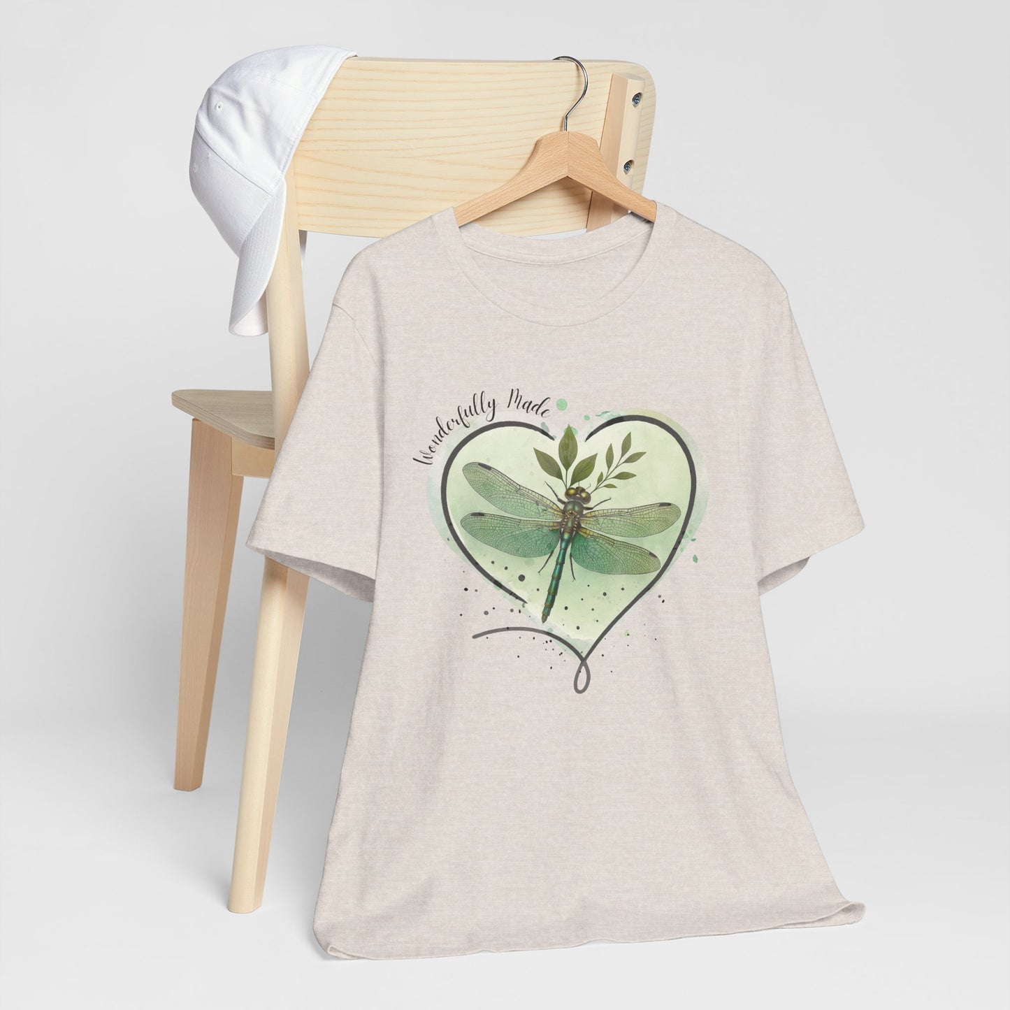 RELAXED FIT - Wonderfully Made Dragonfly Shirt – Christian Heart Tee