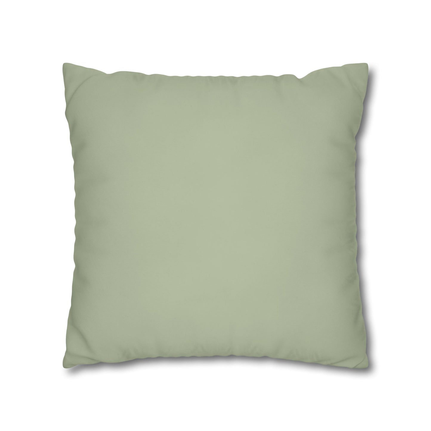 Pale Moss Pillow Cover | Solid Canvas Neutral, Spring 2026 Color Palette