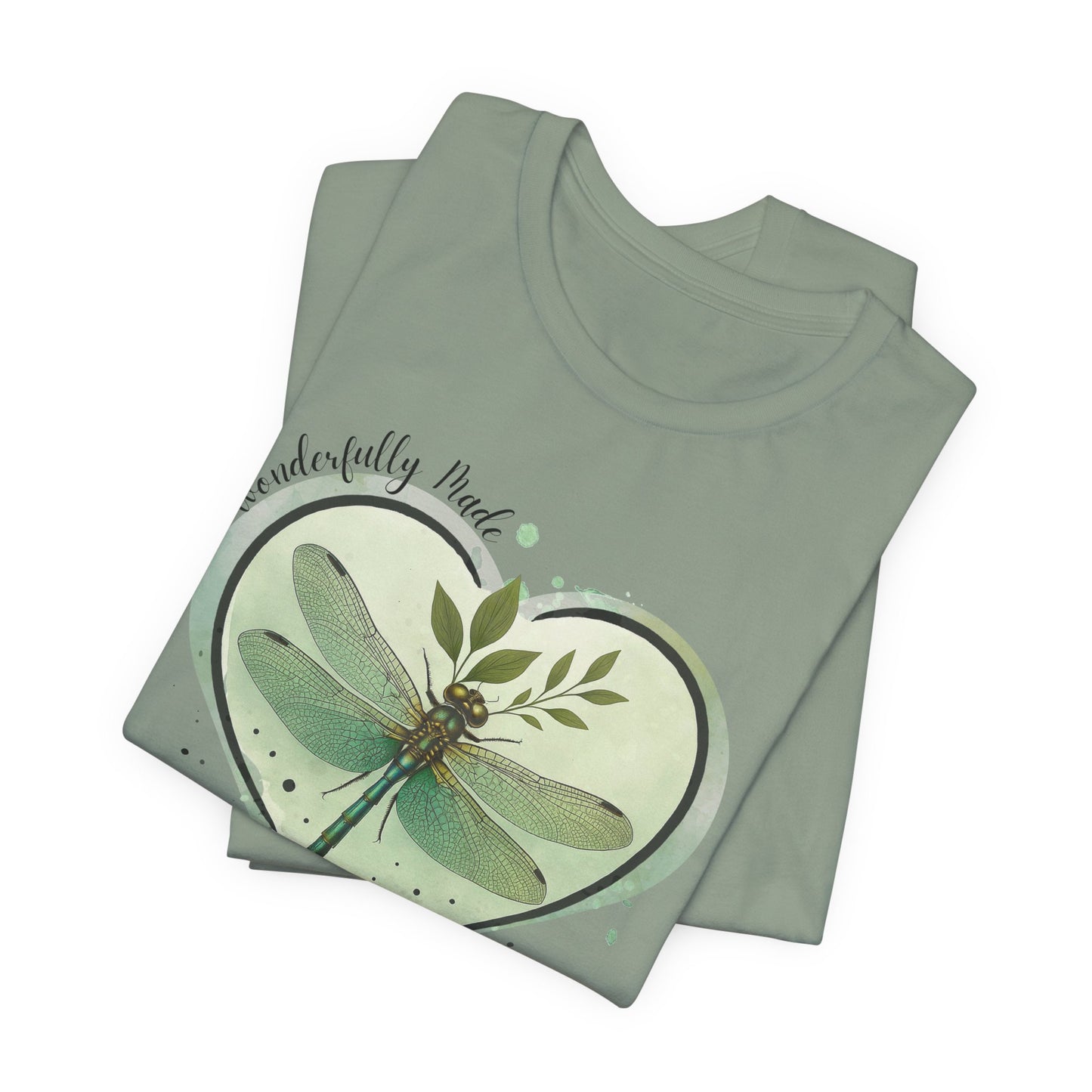RELAXED FIT - Wonderfully Made Dragonfly Shirt – Christian Heart Tee