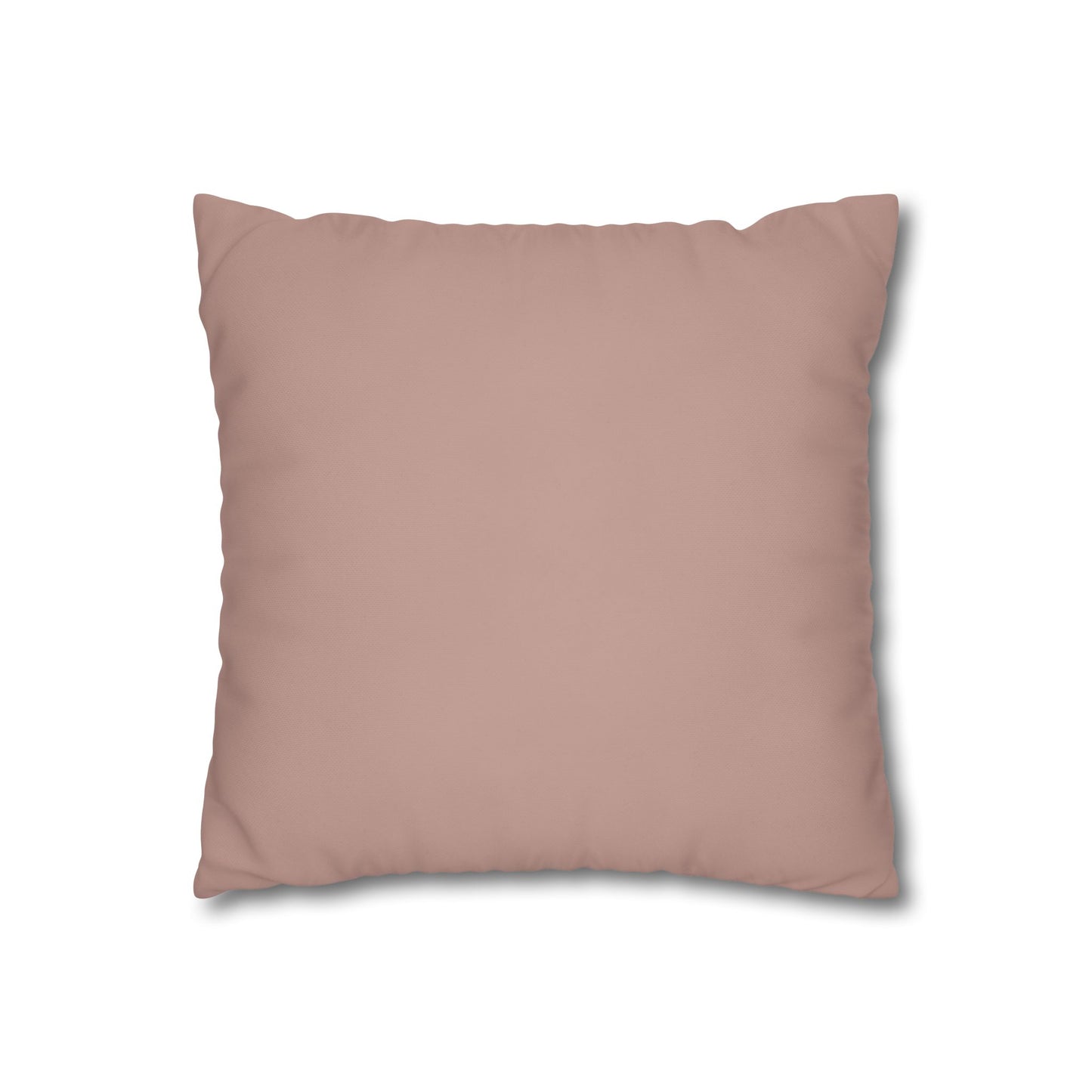 Clay Blush Pillow Cover | Solid Canvas Neutral, Spring 2026 Color Palette