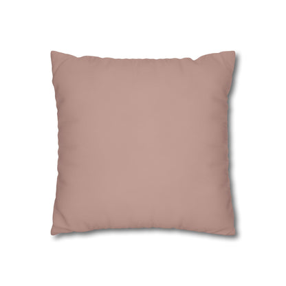 Clay Blush Pillow Cover | Solid Canvas Neutral, Spring 2026 Color Palette