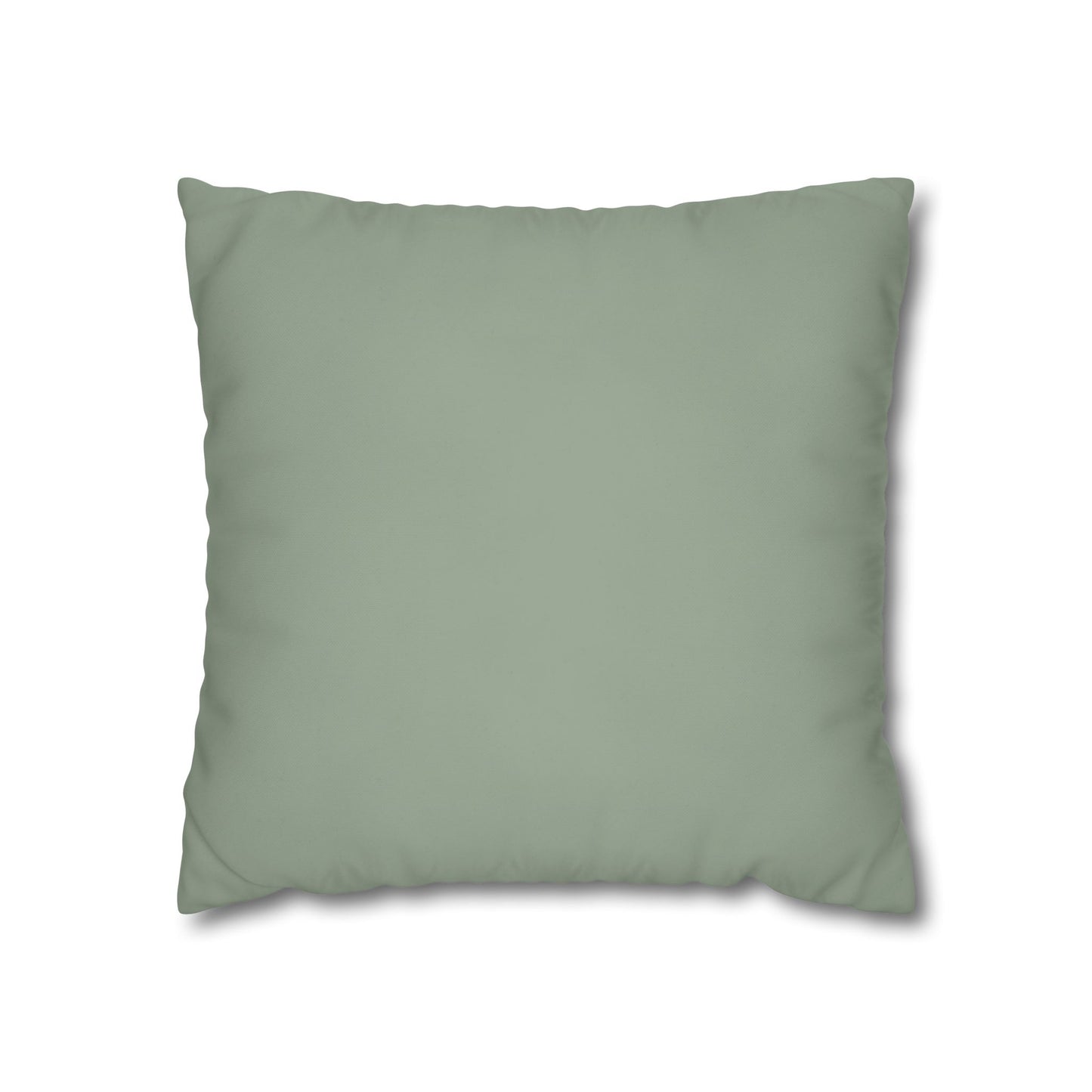 Soft Sage Pillow Cover | Solid Canvas Neutral, Spring 2026 Color Palette