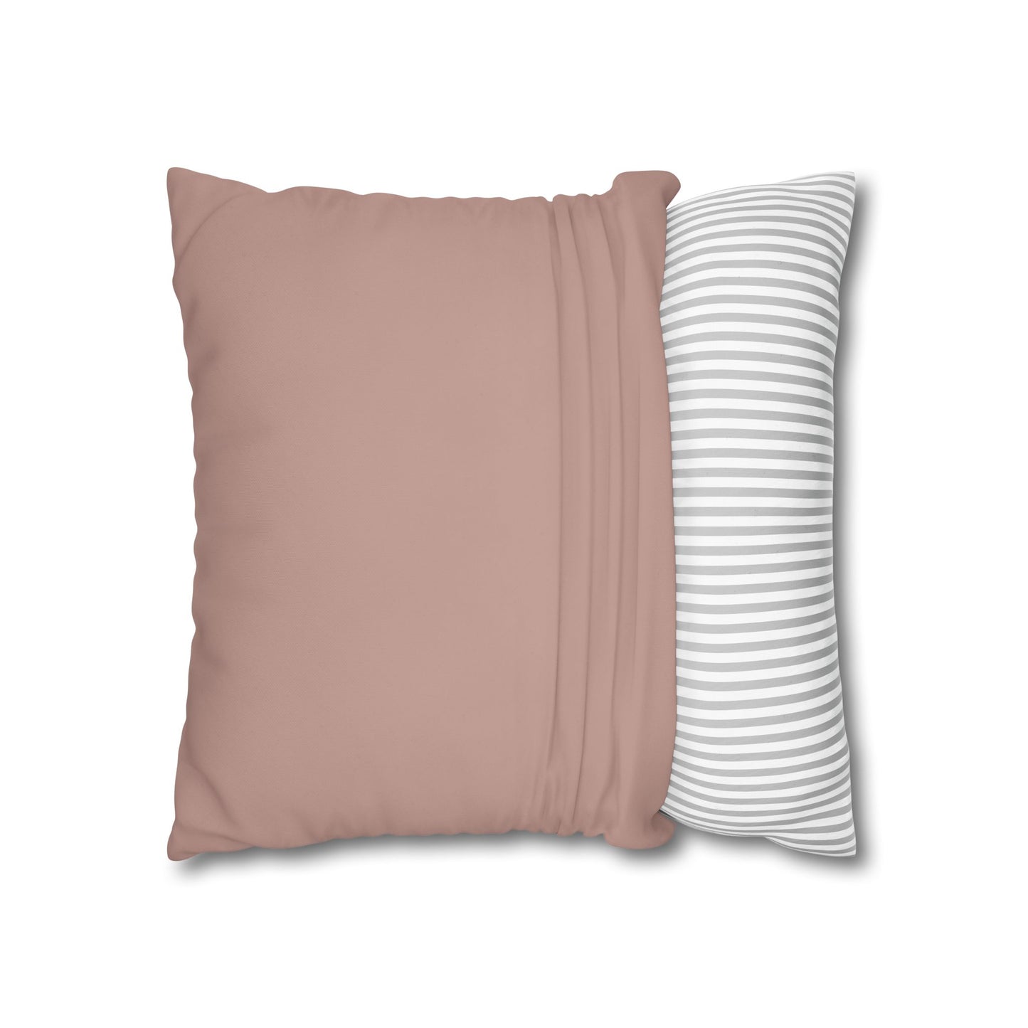 Clay Blush Pillow Cover | Solid Canvas Neutral, Spring 2026 Color Palette