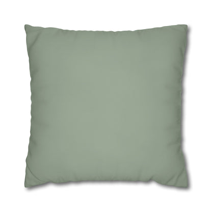 Soft Sage Pillow Cover | Solid Canvas Neutral, Spring 2026 Color Palette