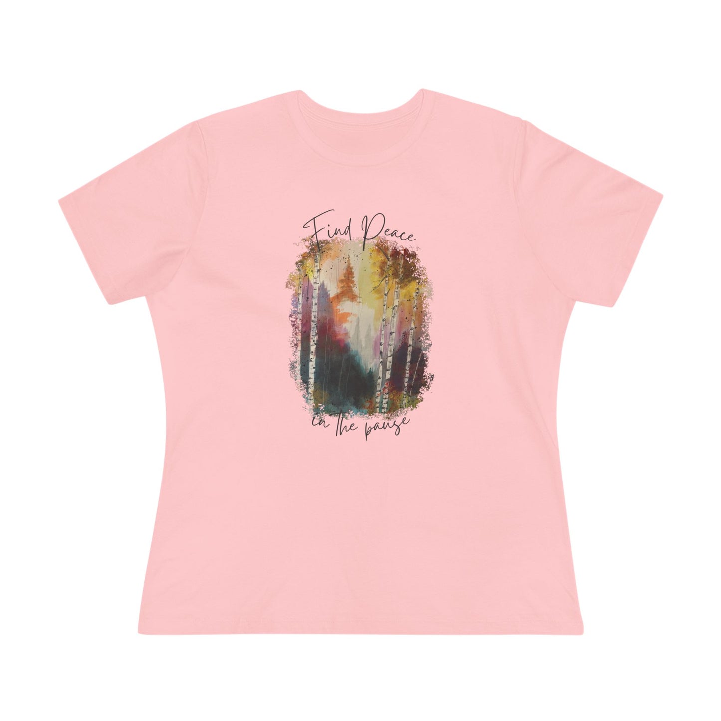 Find Peace in the Pause Tee – Women’s Relaxed Fit Bella Canvas
