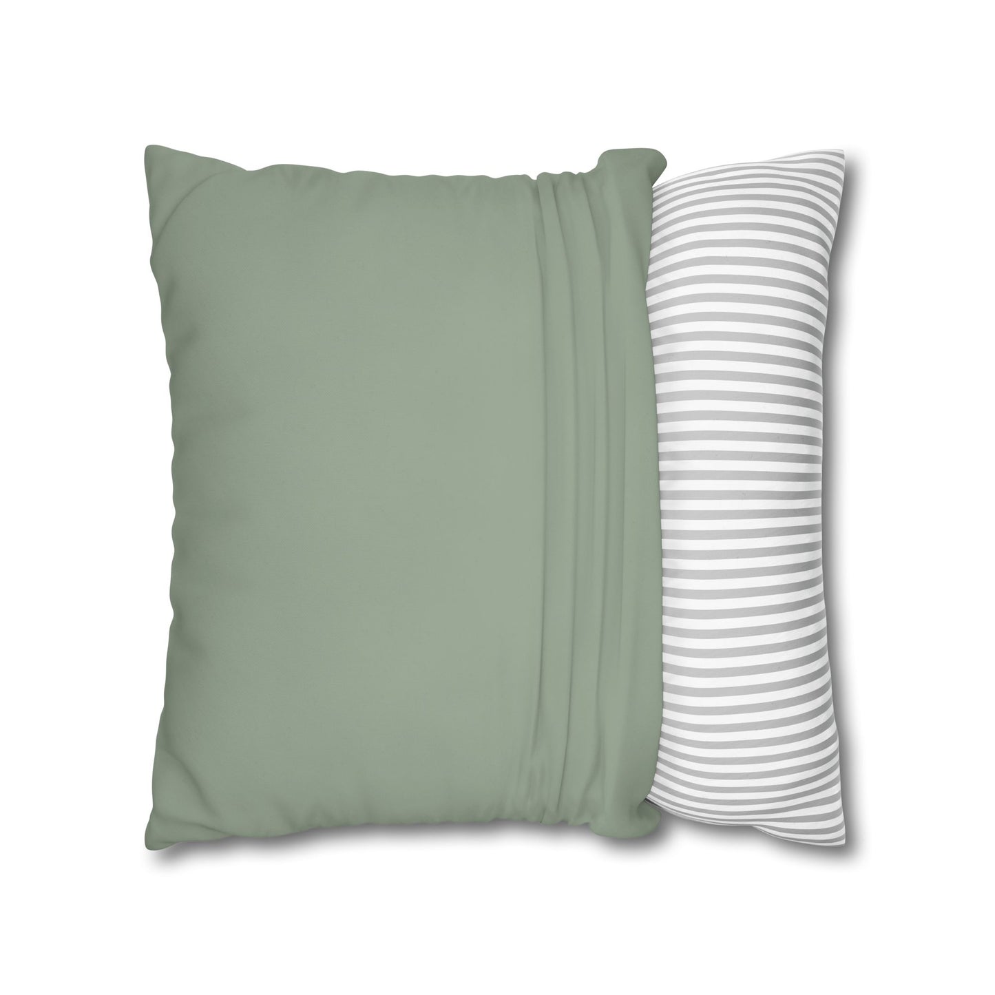 Soft Sage Pillow Cover | Solid Canvas Neutral, Spring 2026 Color Palette