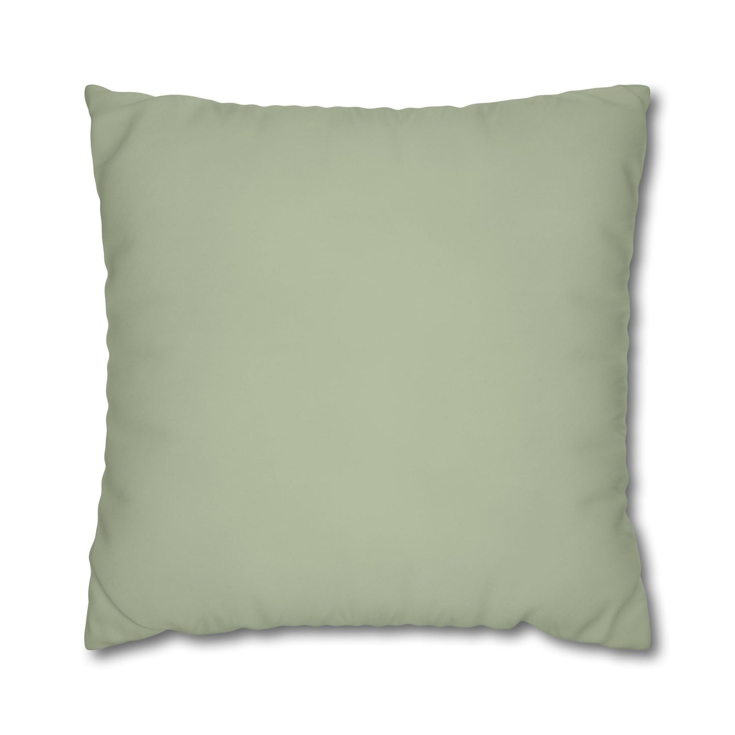 Pale Moss Pillow Cover | Solid Canvas Neutral, Spring 2026 Color Palette
