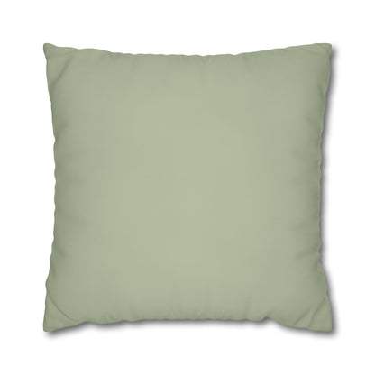 Pale Moss Pillow Cover | Solid Canvas Neutral, Spring 2026 Color Palette