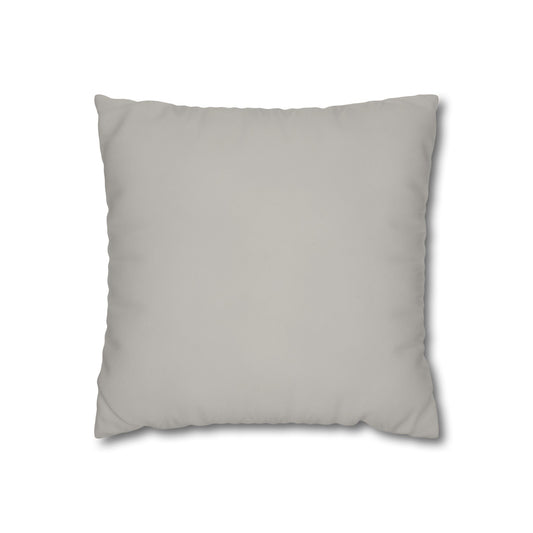 Soft Stone Pillow Cover | Solid Canvas Neutral, Spring 2026 Color Palette