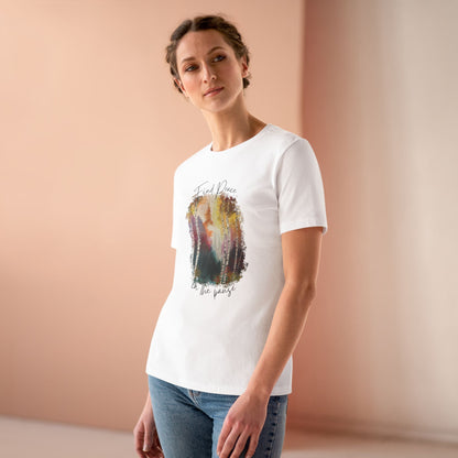 Find Peace in the Pause Tee – Women’s Relaxed Fit Bella Canvas