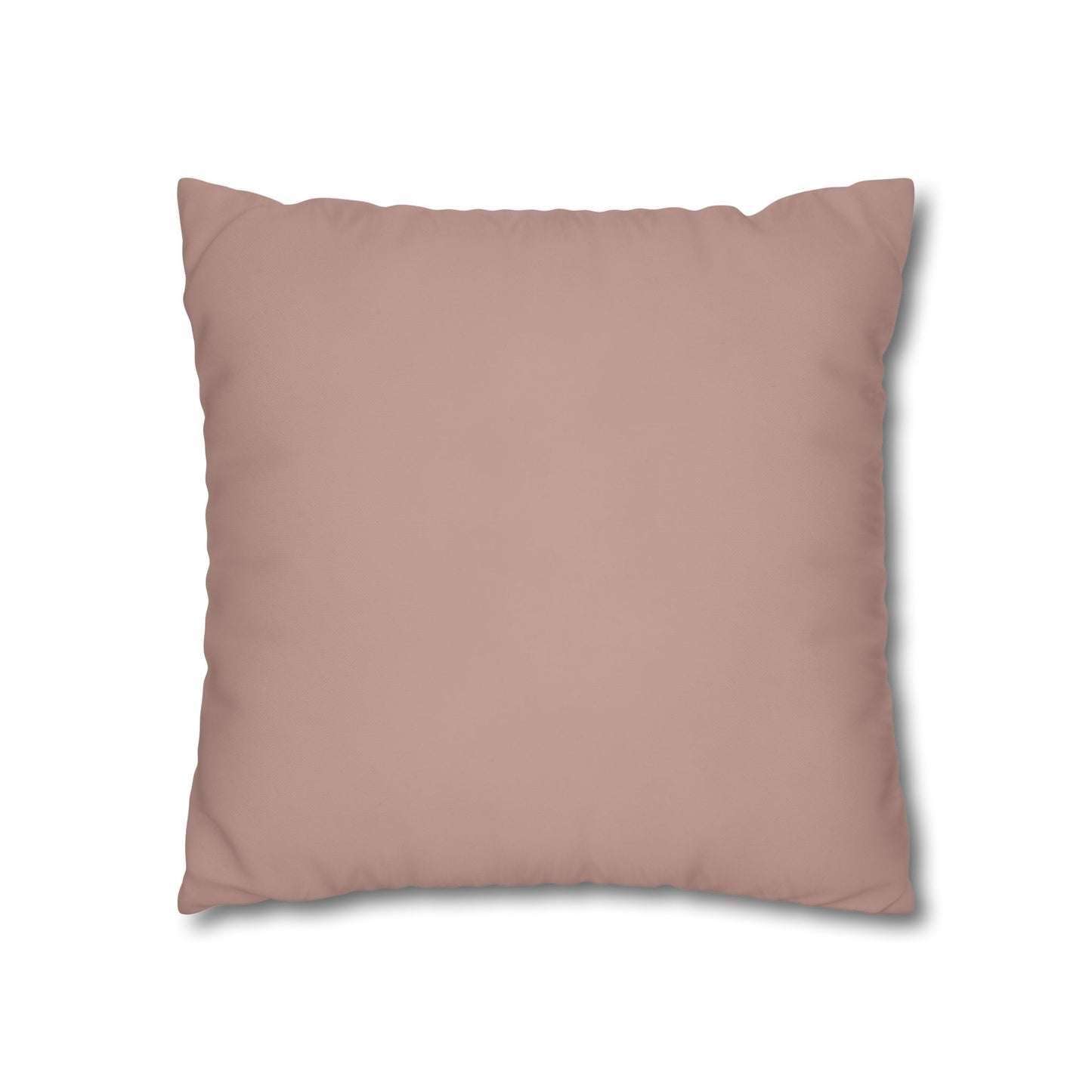 Clay Blush Pillow Cover | Solid Canvas Neutral, Spring 2026 Color Palette