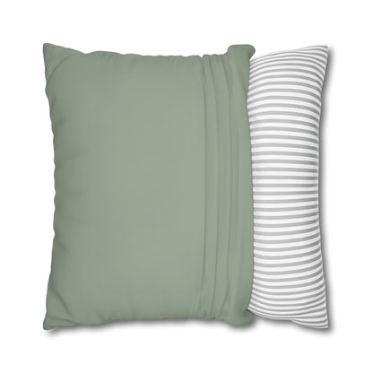 Soft Sage Pillow Cover | Solid Canvas Neutral, Spring 2026 Color Palette