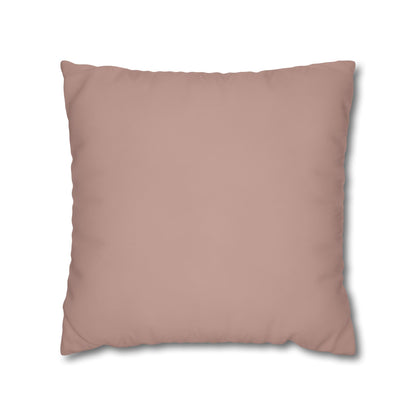 Clay Blush Pillow Cover | Solid Canvas Neutral, Spring 2026 Color Palette