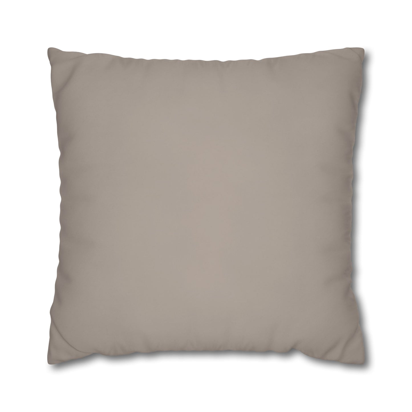 Mushroom Pillow Cover | Solid Canvas Neutral, Spring 2026 Color Palette