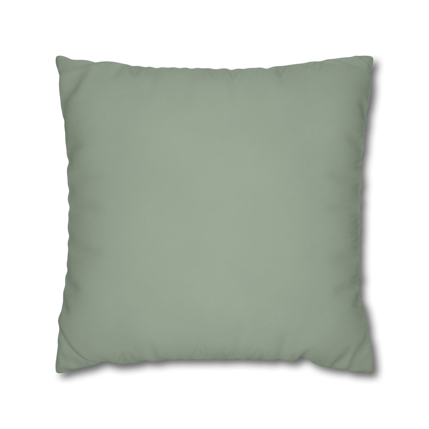 Soft Sage Pillow Cover | Solid Canvas Neutral, Spring 2026 Color Palette
